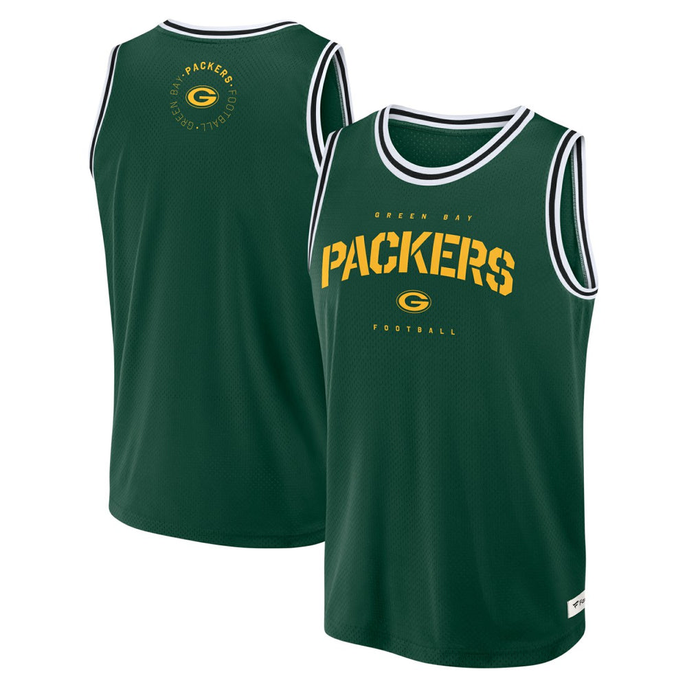 Green Bay Packers Elements Future Ground Jersey Tank Top Green - Fanatics