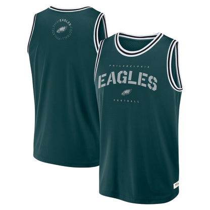 Philadelphia Eagles Elements Future Ground Jersey Tank Top - Midnight Green sale | NFL Jerseys