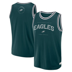 Philadelphia Eagles Elements Future Ground Jersey Tank Top Midnight Green - Fanatics