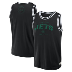 New York Jets Elements Future Ground Jersey Tank Top Black - Fanatics