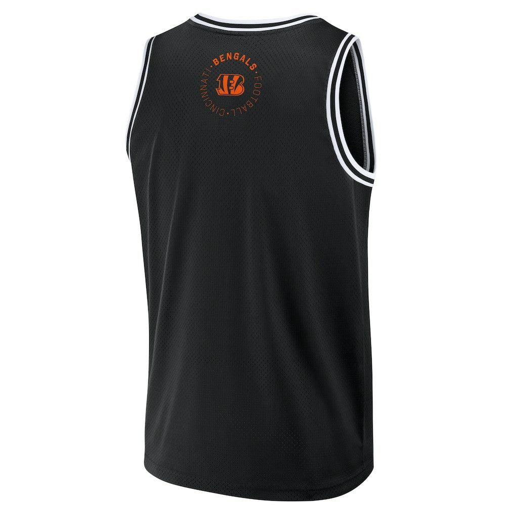 Cincinnati Bengals Elements Future Ground Jersey Tank Top Black - Fanatics