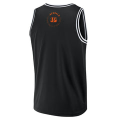 Cincinnati Bengals Elements Future Ground Jersey Tank Top Black - Fanatics