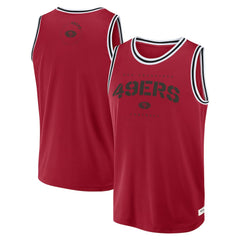 San Francisco 49ers Elements Future Ground Jersey Tank Top Scarlet - Fanatics