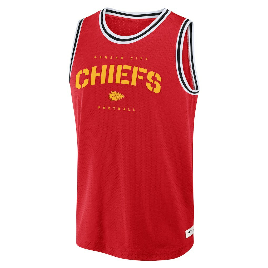Kansas City Chiefs Elements Future Ground Jersey Tank Top Red - Fanatics