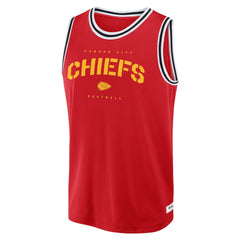 Kansas City Chiefs Elements Future Ground Jersey Tank Top Red - Fanatics