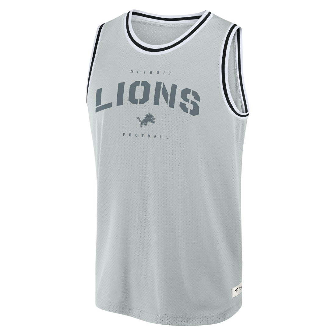 Detroit Lions Elements Future Ground Jersey Tank Top - Silver sale | NFL Jerseys
