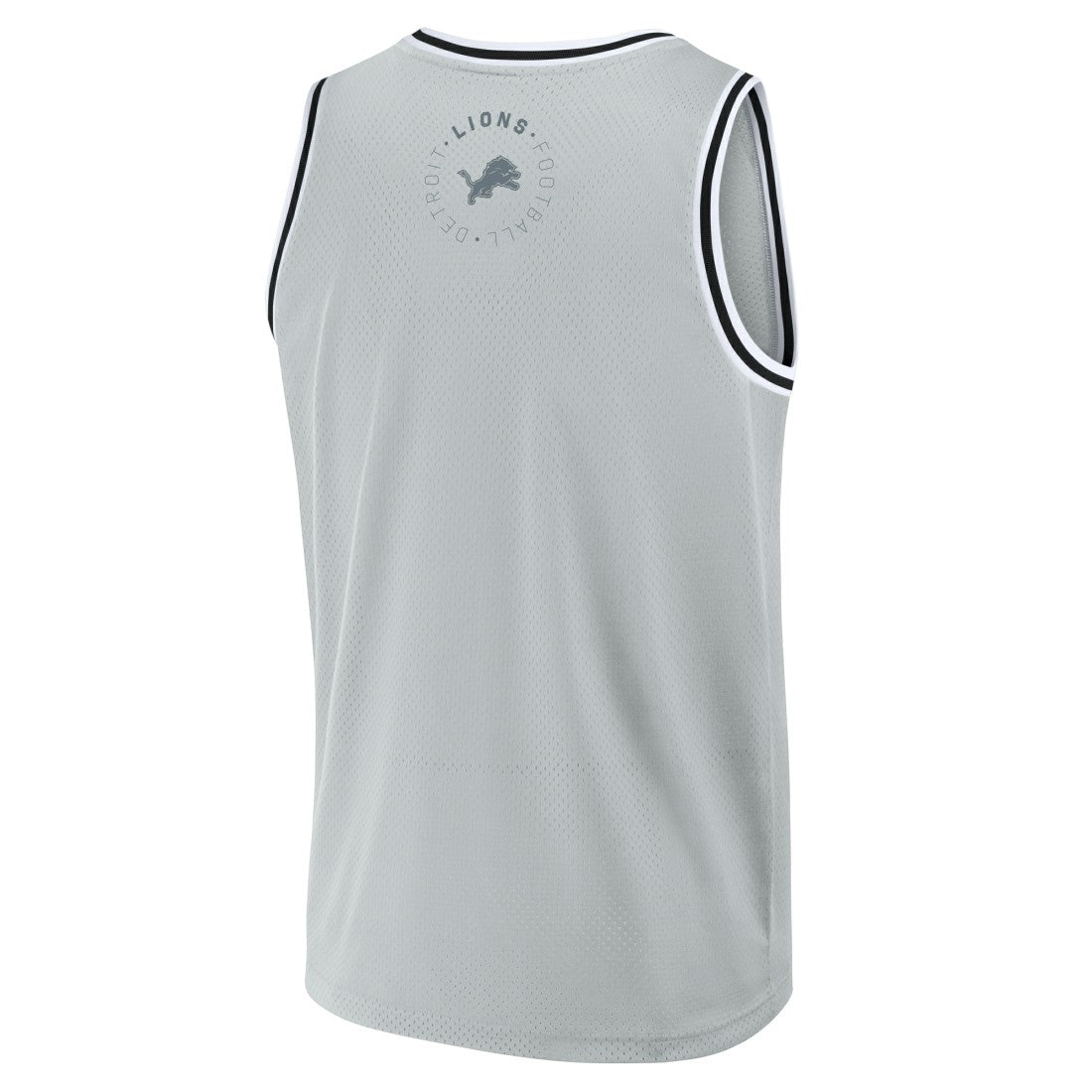Detroit Lions Elements Future Ground Jersey Tank Top Silver - Fanatics