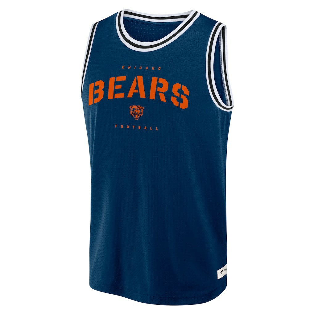 Chicago Bears Elements Future Ground Jersey Tank Top - Navy outlet | NFL Jerseys