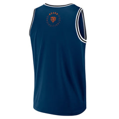 Chicago Bears Elements Future Ground Jersey Tank Top Navy - Fanatics