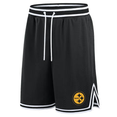 Pittsburgh Steelers Elements Future Ground Shorts Black - Fanatics