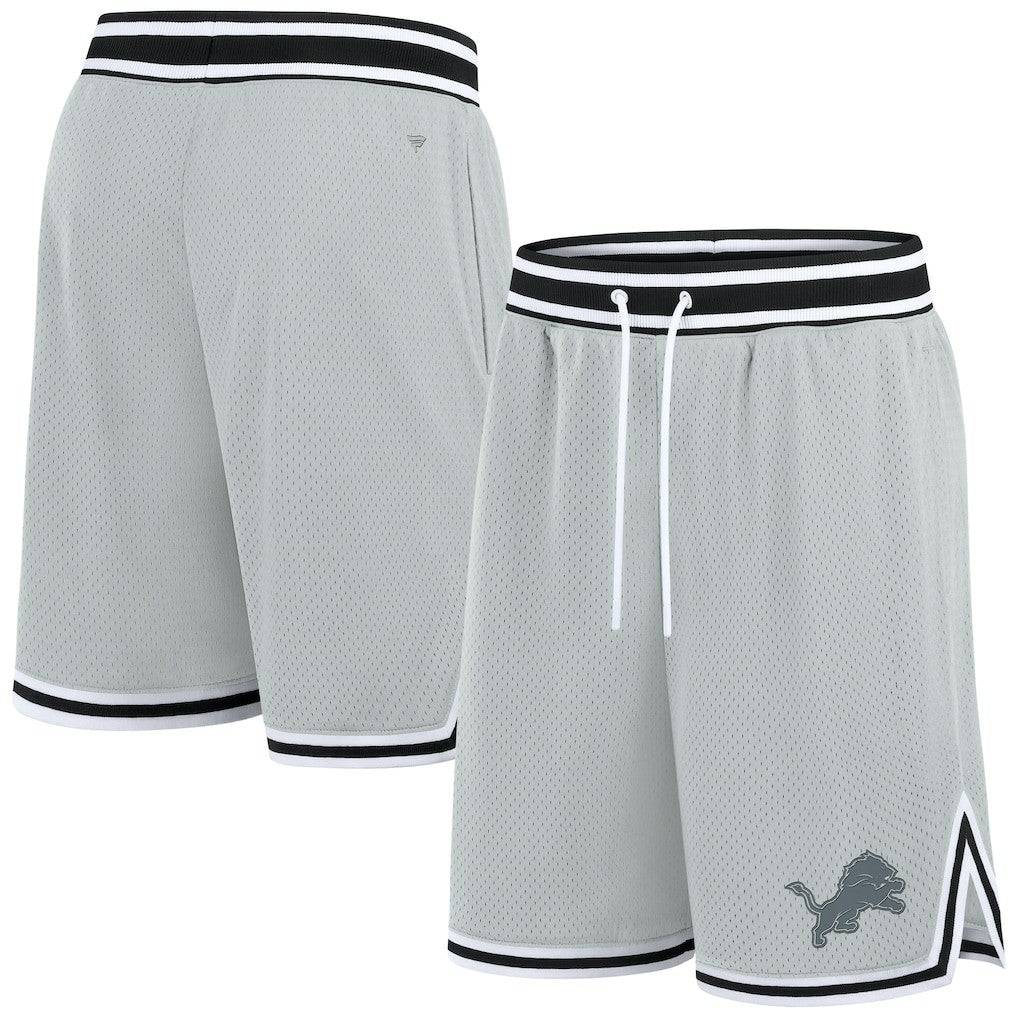 Detroit Lions Elements Future Ground Shorts Silver - Fanatics
