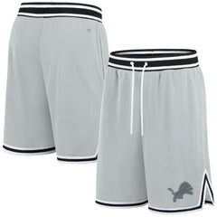 Detroit Lions Elements Future Ground Shorts Silver - Fanatics
