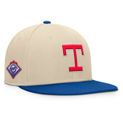 Texas Rangers Fanatics Cooperstown Collection Bounder Snapback Hat Online