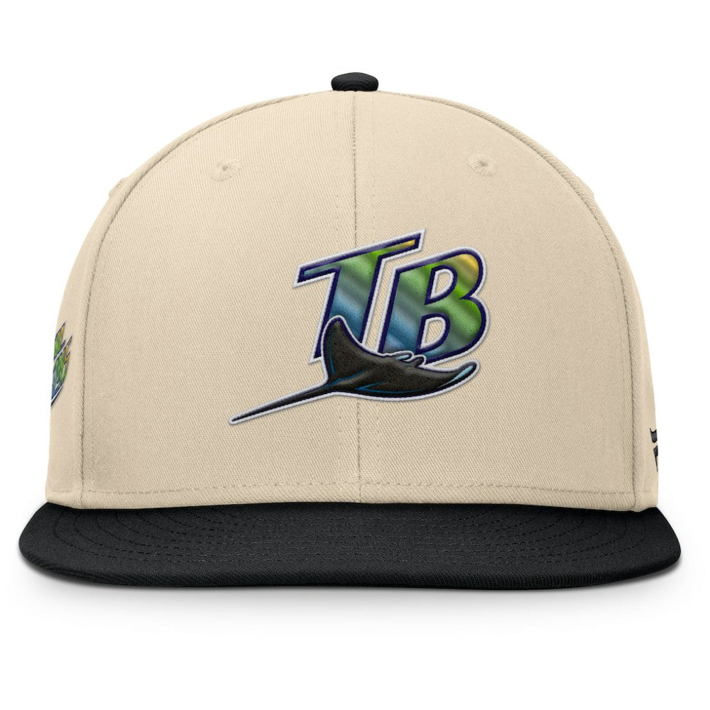 Tampa Bay Rays Fanatics Cooperstown Collection Bounder Snapback Hat On Sale