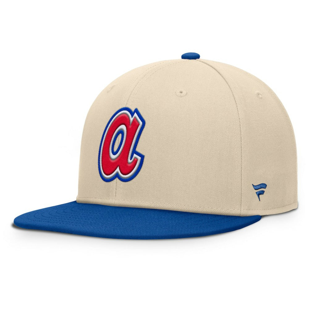 Atlanta Braves Fanatics Cooperstown Collection Bounder Snapback Hat discount