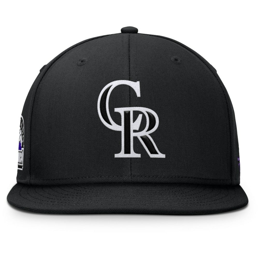 Colorado Rockies Fanatics Walk-Off Bullpen Snapback Hat discount