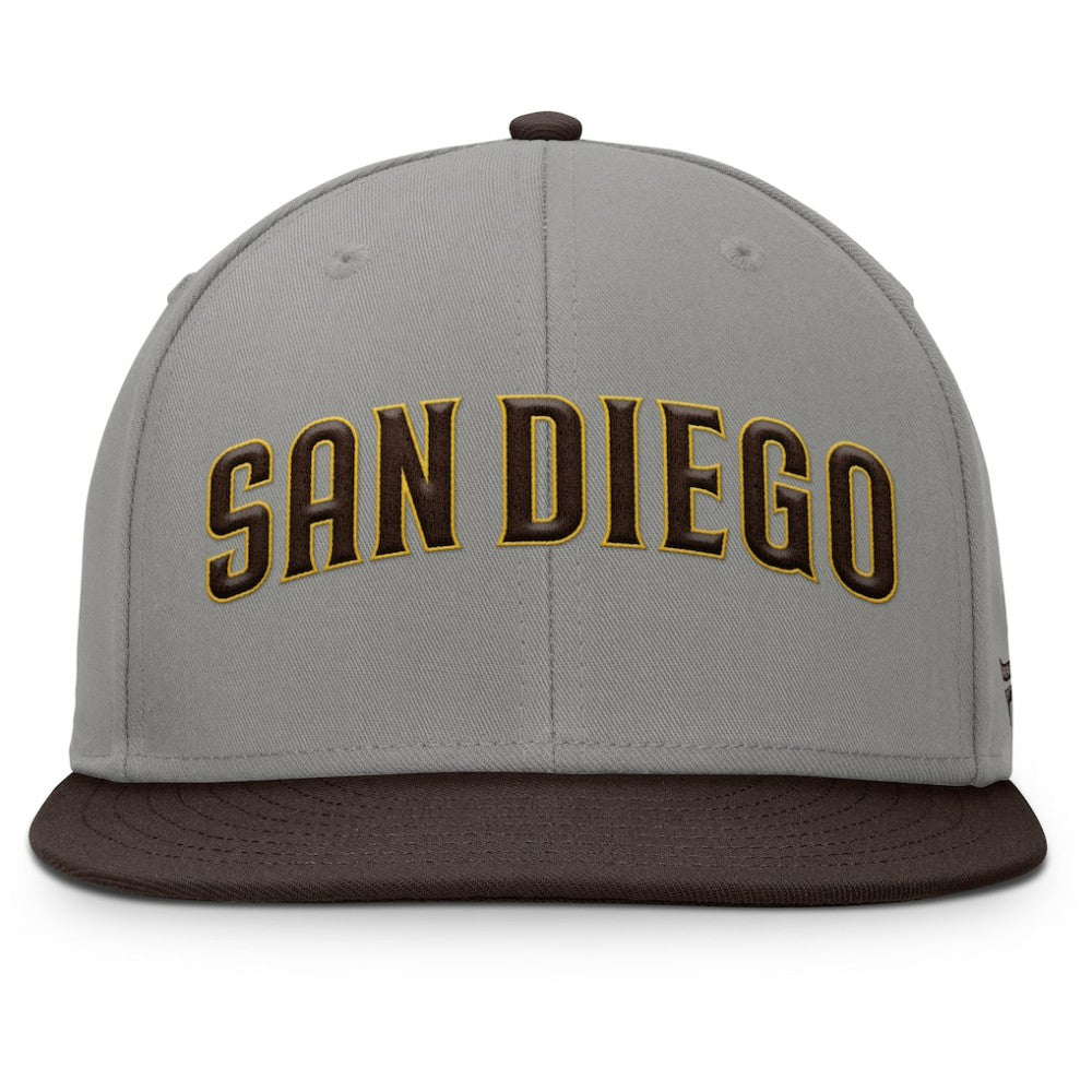 San Diego Padres Fanatics Clubhouse Dugout Fitted Hat Lifestyle
