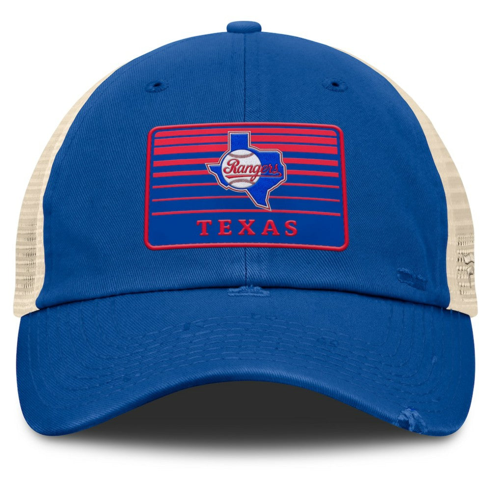 Texas Rangers Fanatics Cooperstown Collection Eastbound Mesh Adjustable Hat On Sale