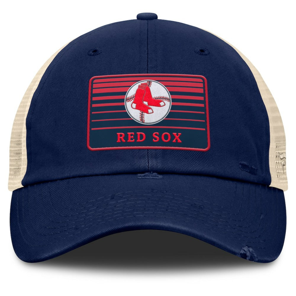 Boston Red Sox Fanatics Cooperstown Collection Eastbound Mesh Adjustable Hat Lifestyle