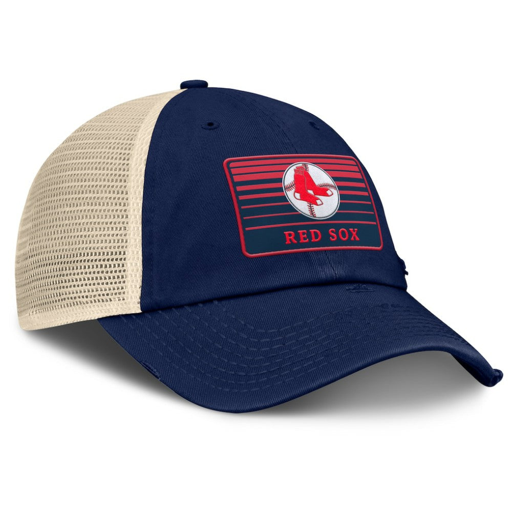 Boston Red Sox Fanatics Cooperstown Collection Eastbound Mesh Adjustable Hat Lifestyle