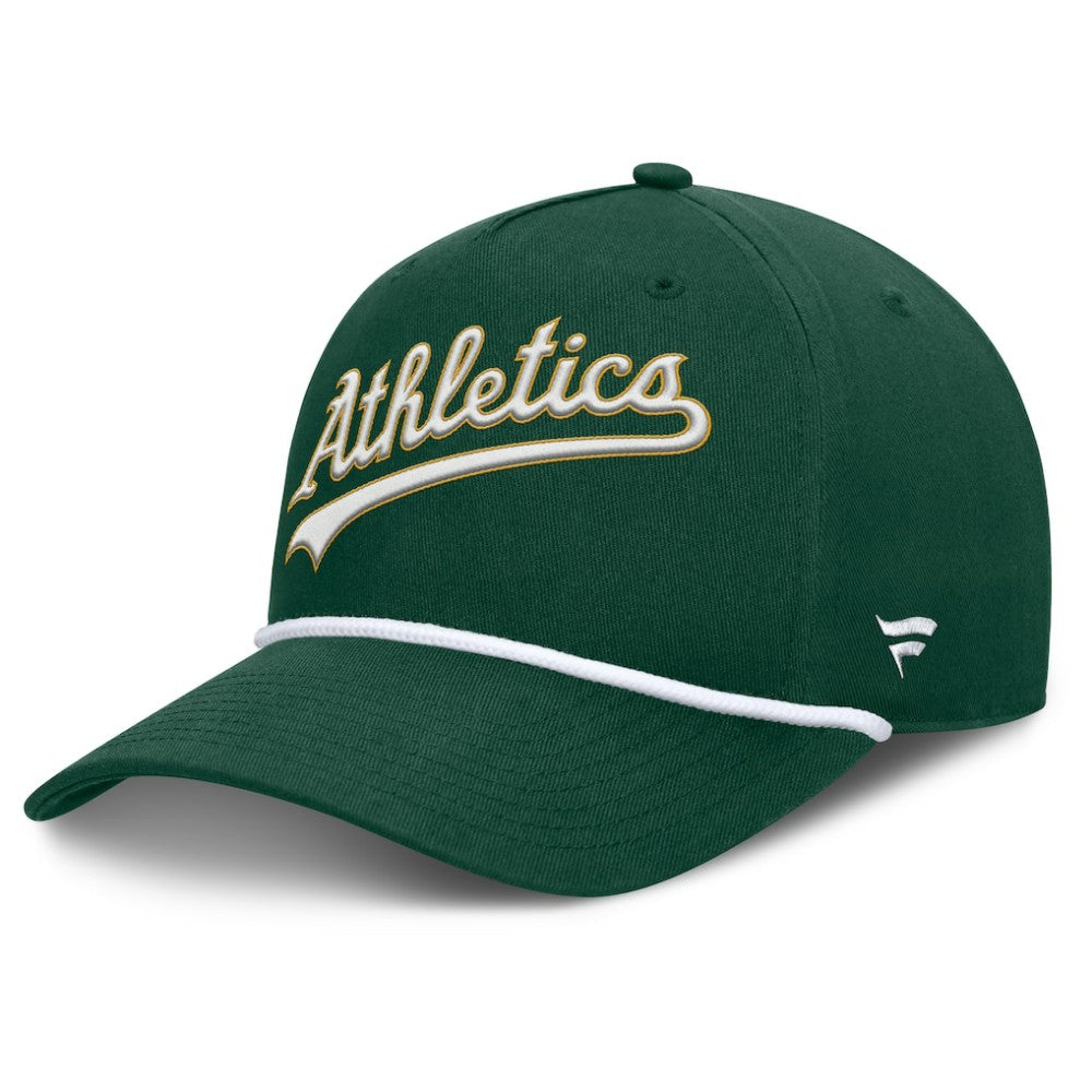 Athletics Fanatics Clubhouse Foul Ball A-Frame Adjustable Hat for sale