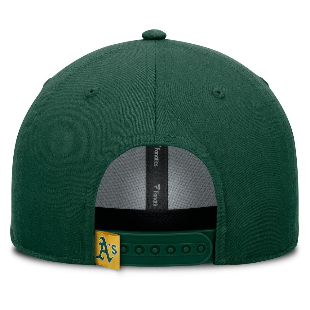 Athletics Fanatics Clubhouse Foul Ball A-Frame Adjustable Hat for sale