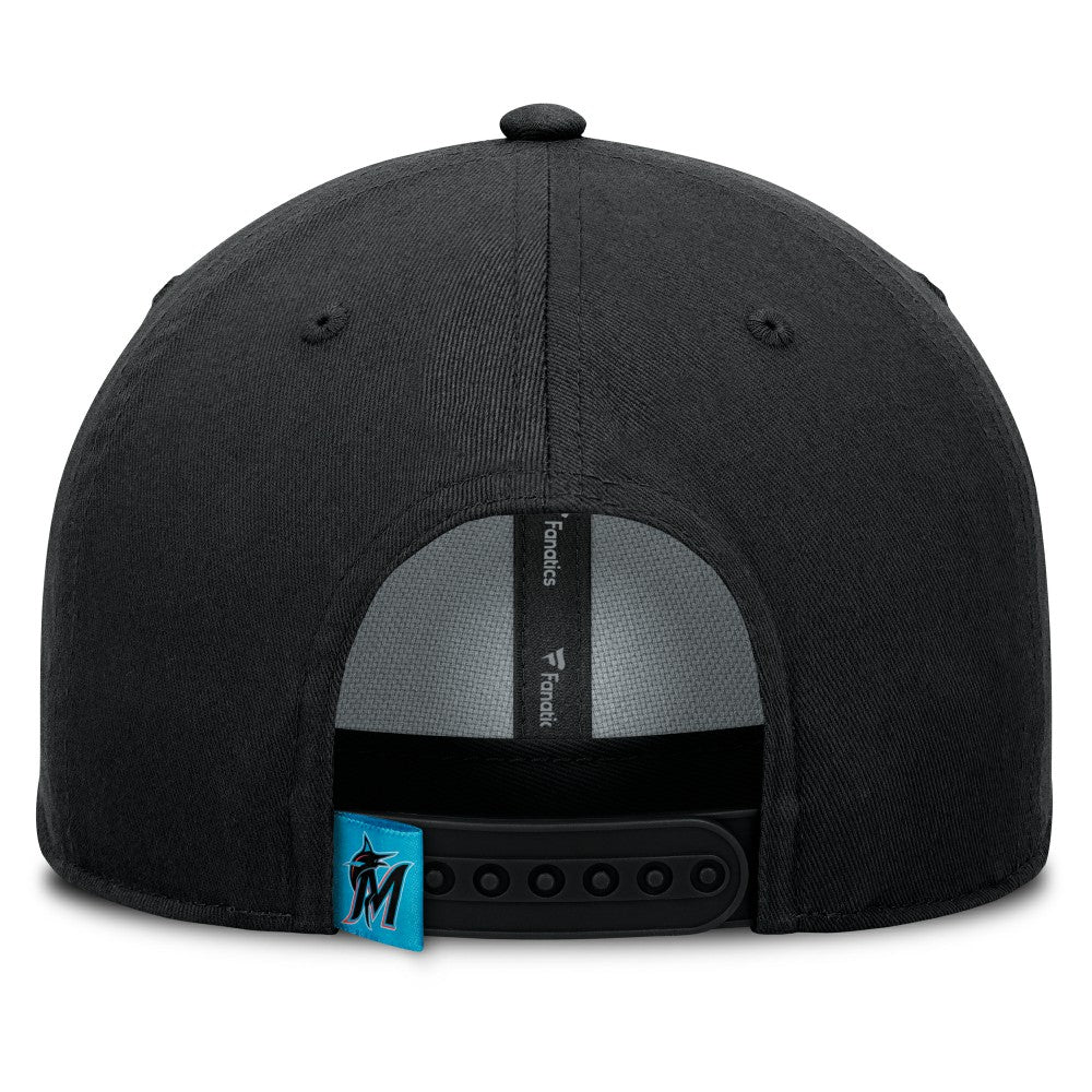 Miami Marlins Fanatics Clubhouse Foul Ball A-Frame Adjustable Hat Sale