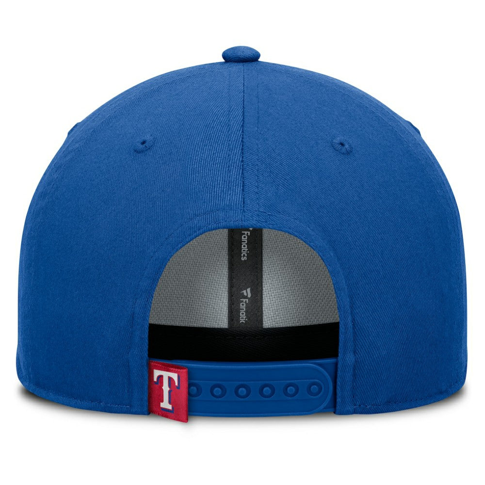 Texas Rangers Fanatics Clubhouse Foul Ball A-Frame Adjustable Hat discount