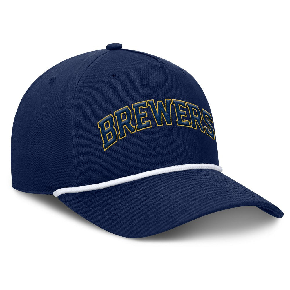 Milwaukee Brewers Fanatics Clubhouse Foul Ball A-Frame Adjustable Hat discount