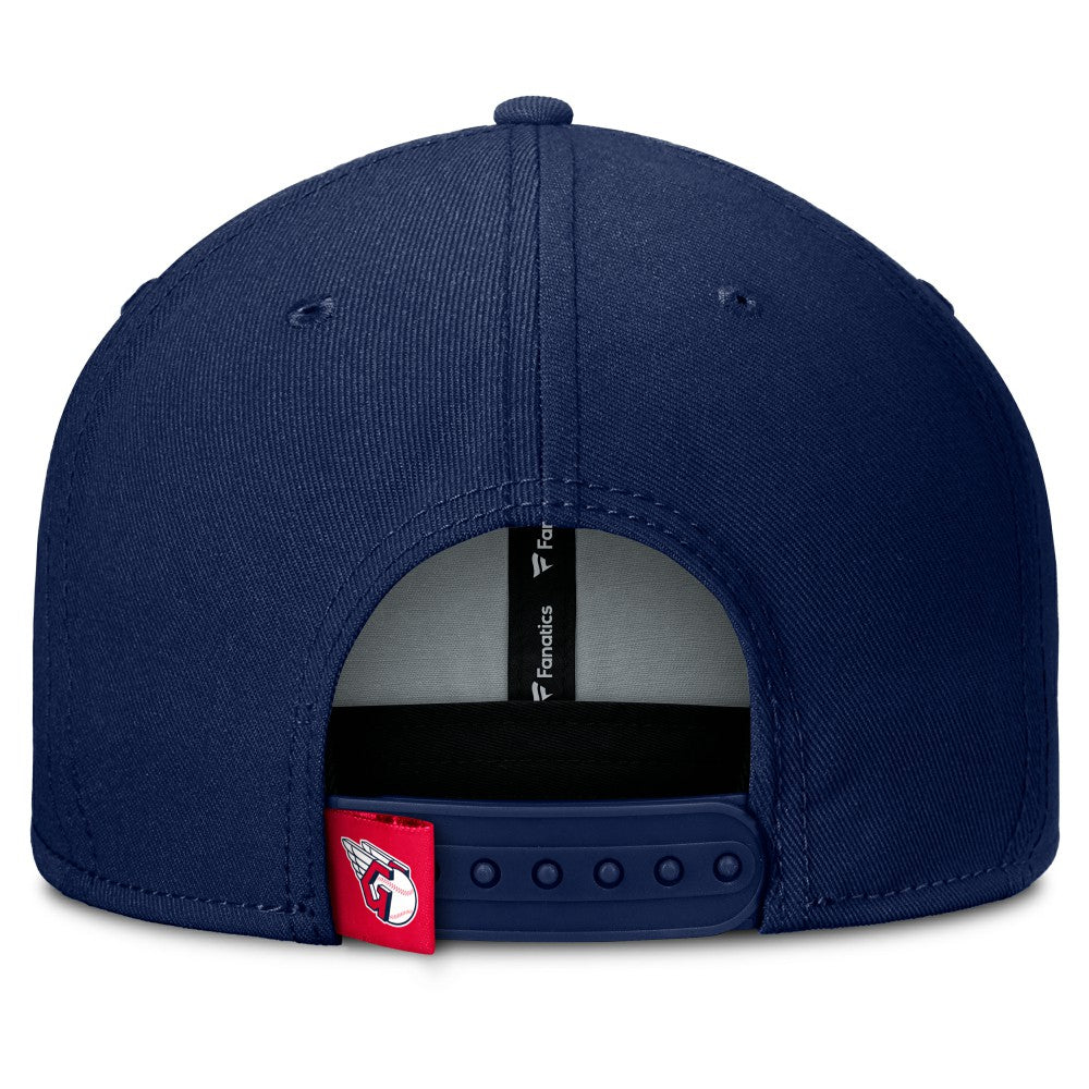 Cleveland Guardians Fanatics Clubhouse Splitter Snapback Hat On Sale