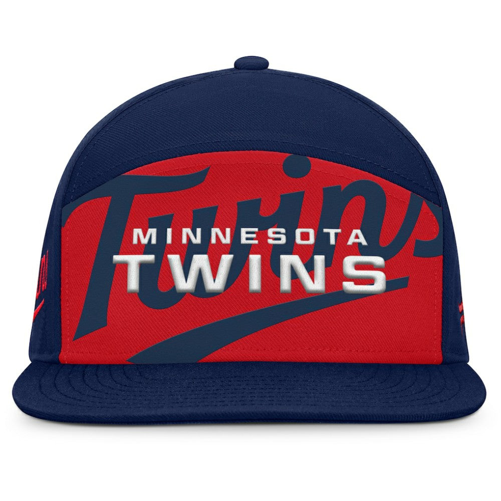 Minnesota Twins Fanatics Clubhouse Splitter Snapback Hat Near Me