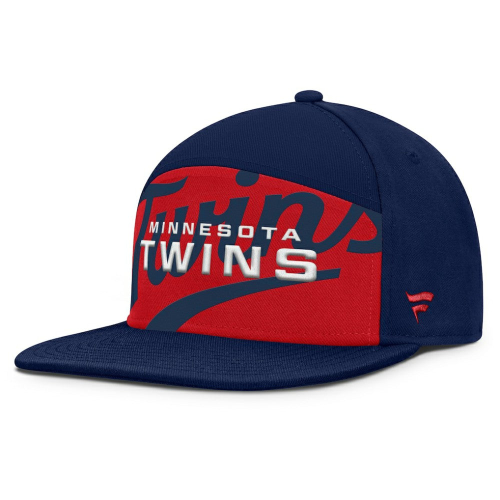 Minnesota Twins Fanatics Clubhouse Splitter Snapback Hat Near Me