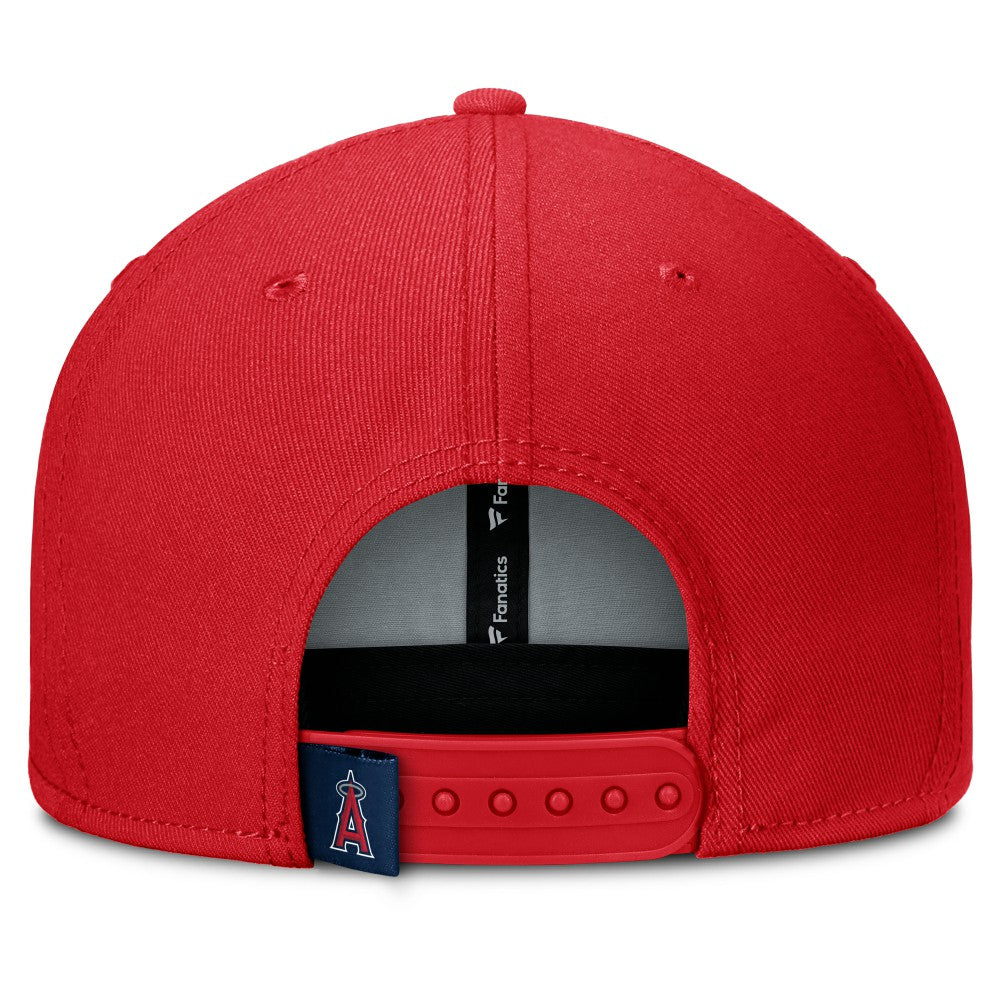 Los Angeles Angels Fanatics Clubhouse Splitter Snapback Hat Clearance