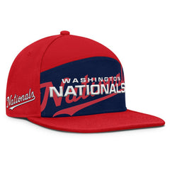 Washington Nationals Fanatics Clubhouse Splitter Snapback Hat Online