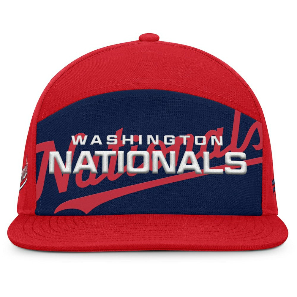 Washington Nationals Fanatics Clubhouse Splitter Snapback Hat Online