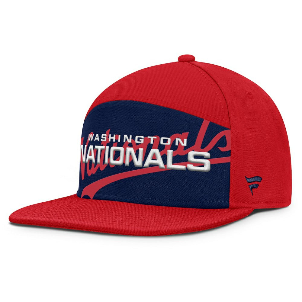 Washington Nationals Fanatics Clubhouse Splitter Snapback Hat Online