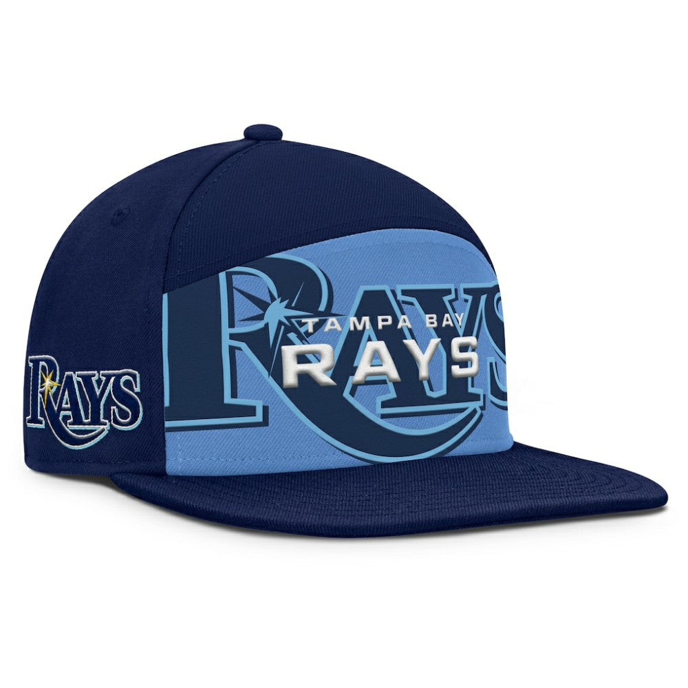 Tampa Bay Rays Fanatics Clubhouse Splitter Snapback Hat On Sale