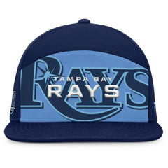 Tampa Bay Rays Fanatics Clubhouse Splitter Snapback Hat On Sale