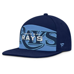 Tampa Bay Rays Fanatics Clubhouse Splitter Snapback Hat On Sale