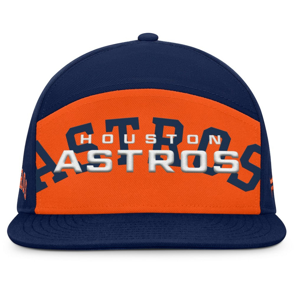 Houston Astros Fanatics Clubhouse Splitter Snapback Hat Lifestyle