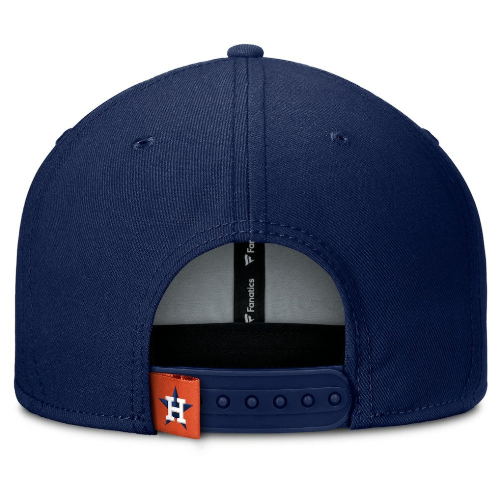 Houston Astros Fanatics Clubhouse Splitter Snapback Hat Lifestyle