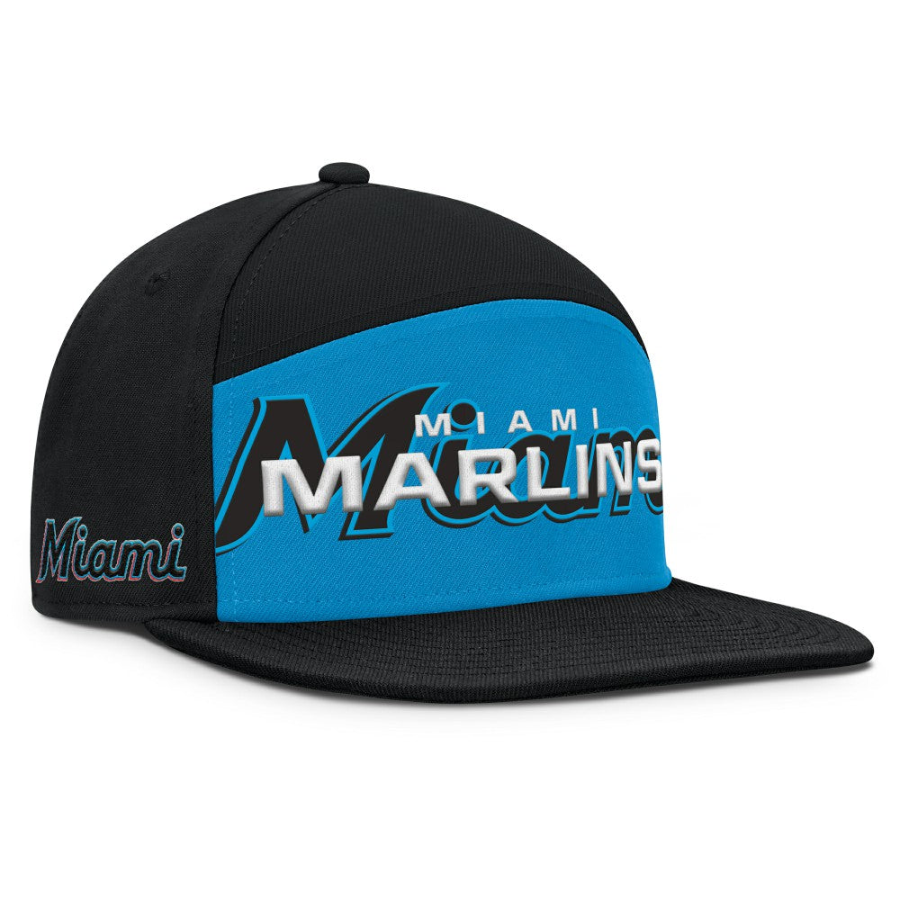 Miami Marlins Fanatics Clubhouse Splitter Snapback Hat for sale
