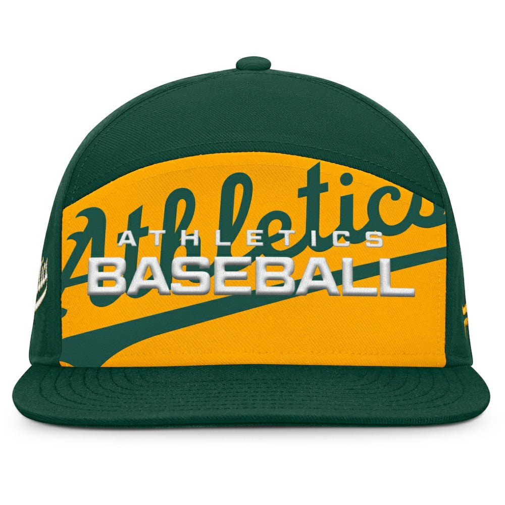 Athletics Fanatics Clubhouse Splitter Snapback Hat On Sale