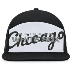 Chicago White Sox Fanatics Clubhouse Splitter Snapback Hat Lifestyle