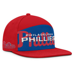 Philadelphia Phillies Fanatics Clubhouse Splitter Snapback Hat Clearance