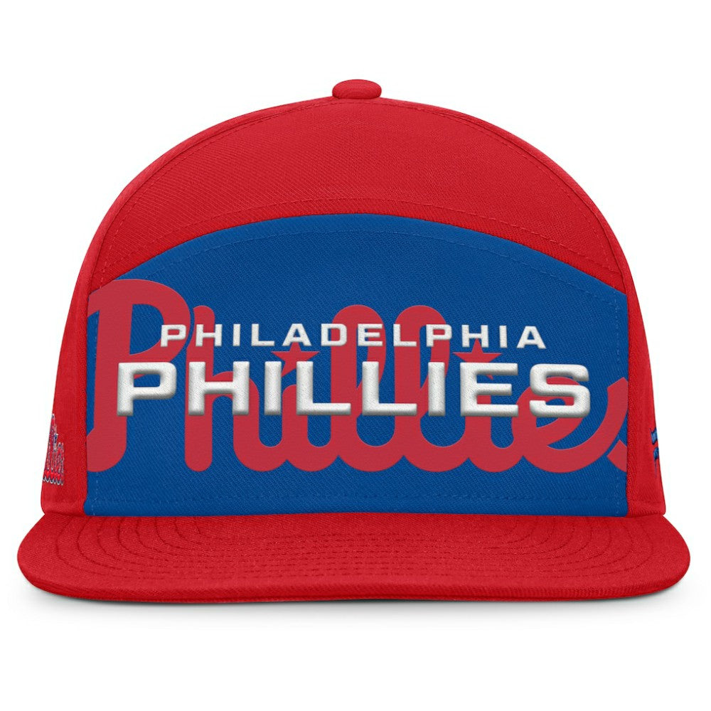 Philadelphia Phillies Fanatics Clubhouse Splitter Snapback Hat Clearance