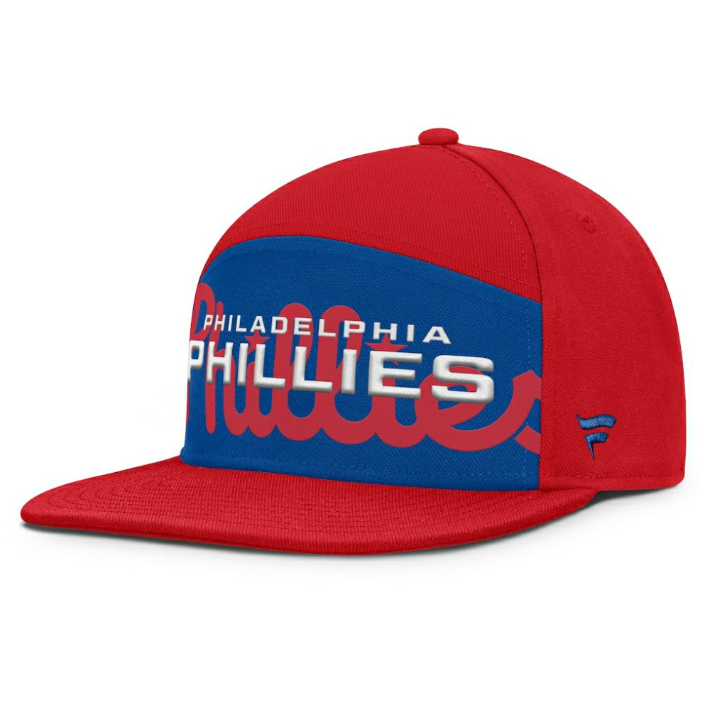 Philadelphia Phillies Fanatics Clubhouse Splitter Snapback Hat Clearance