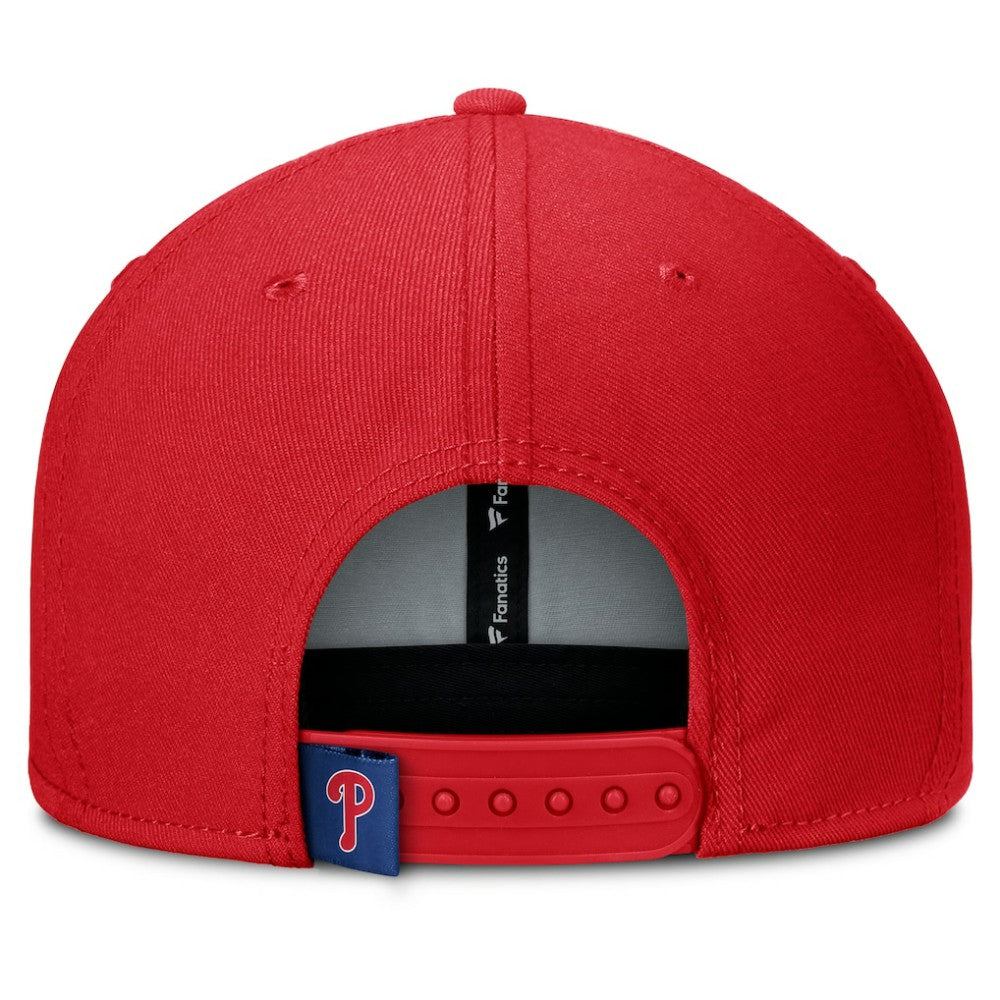 Philadelphia Phillies Fanatics Clubhouse Splitter Snapback Hat Clearance