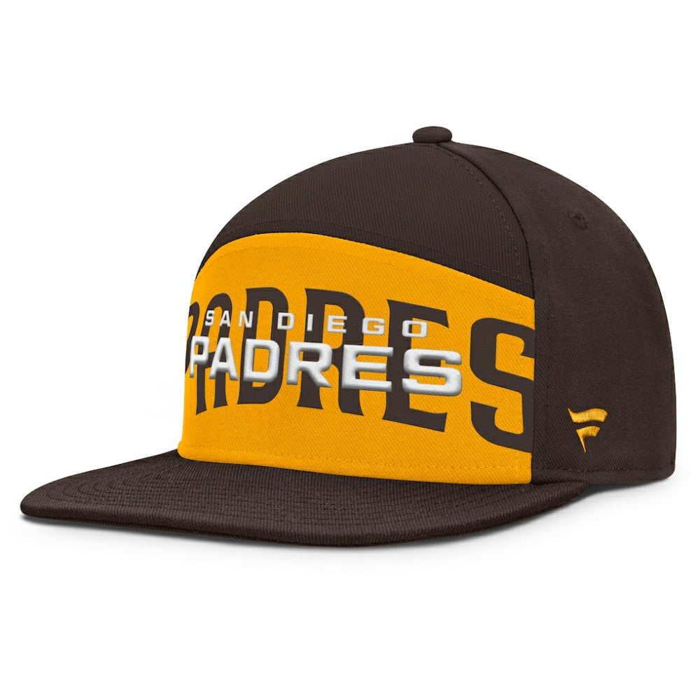 San Diego Padres Fanatics Clubhouse Splitter Snapback Hat for sale