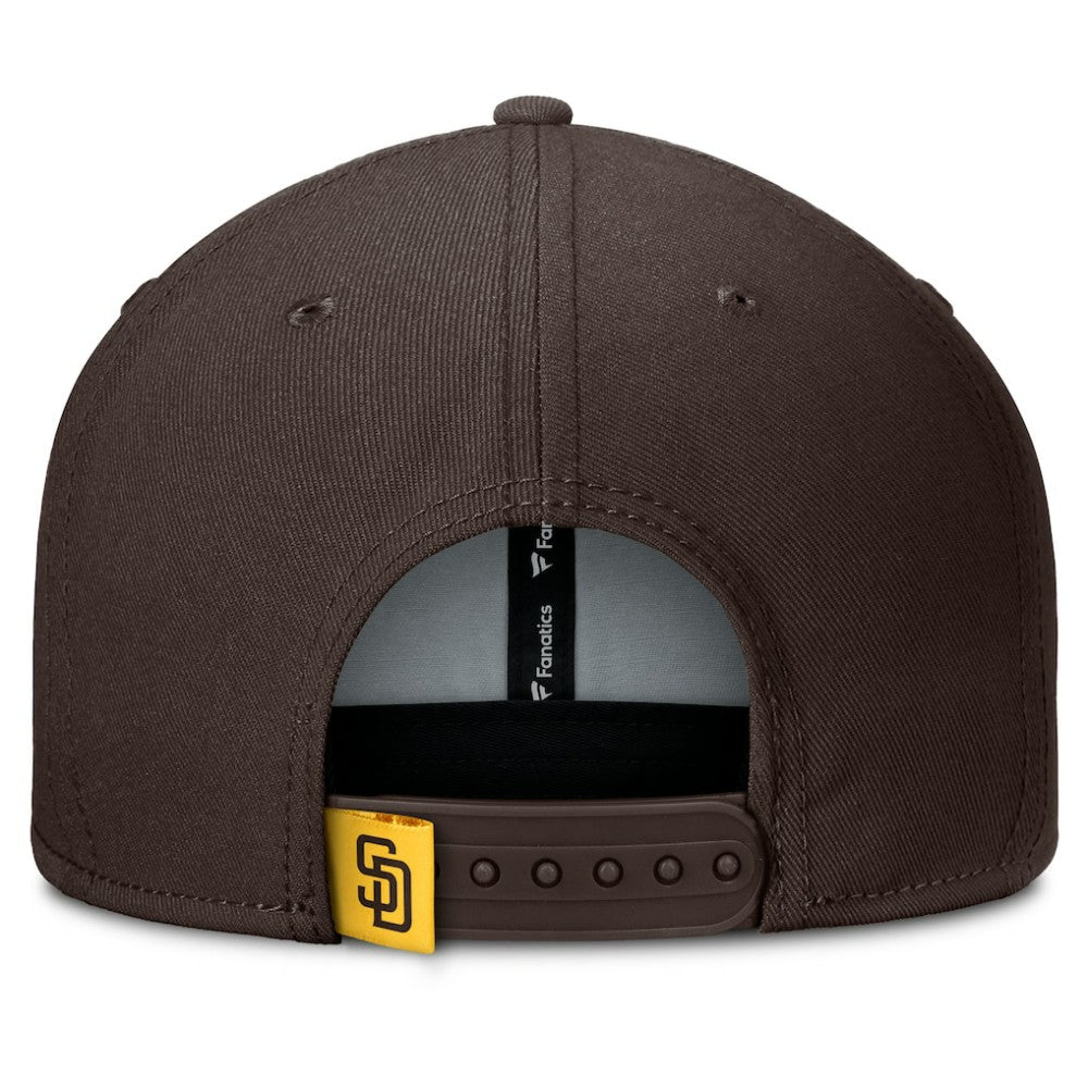 San Diego Padres Fanatics Clubhouse Splitter Snapback Hat for sale